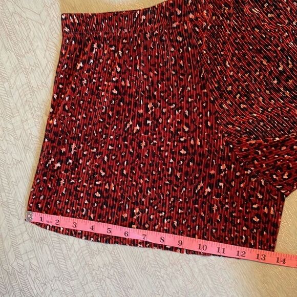 NO Boundaries Elastic waist shorts S/CH (3-5) crinkle leopard 100% Polyester - Picture 10 of 10